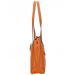 Sac shopping cuir Ambre