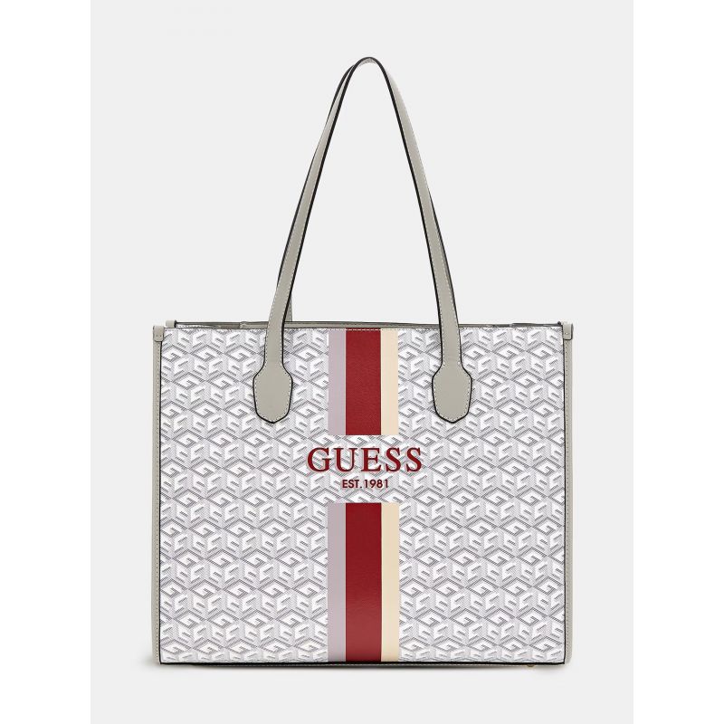 Sac Shopping Silvana en Synthétique - Guess