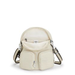 Sac à Dos Transformable Firefly up Ligth Sand en Toile - Kipling