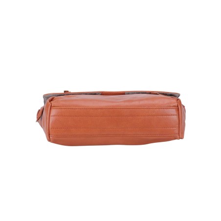 Sac rabat porté travers Mayline cuir