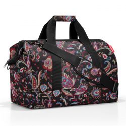 Sac de Voyage Allrounder L Paisley Black en Toile 