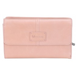 Porte-monnaie et cartes zippé Emilie cuir