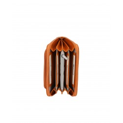 Porte-monnaie zippé Garance en cuir