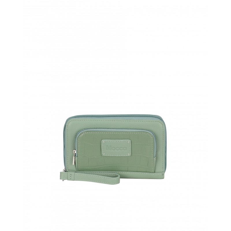 Porte-monnaie zippé Garance en cuir Porte-monnaie zippé Garance en cuir