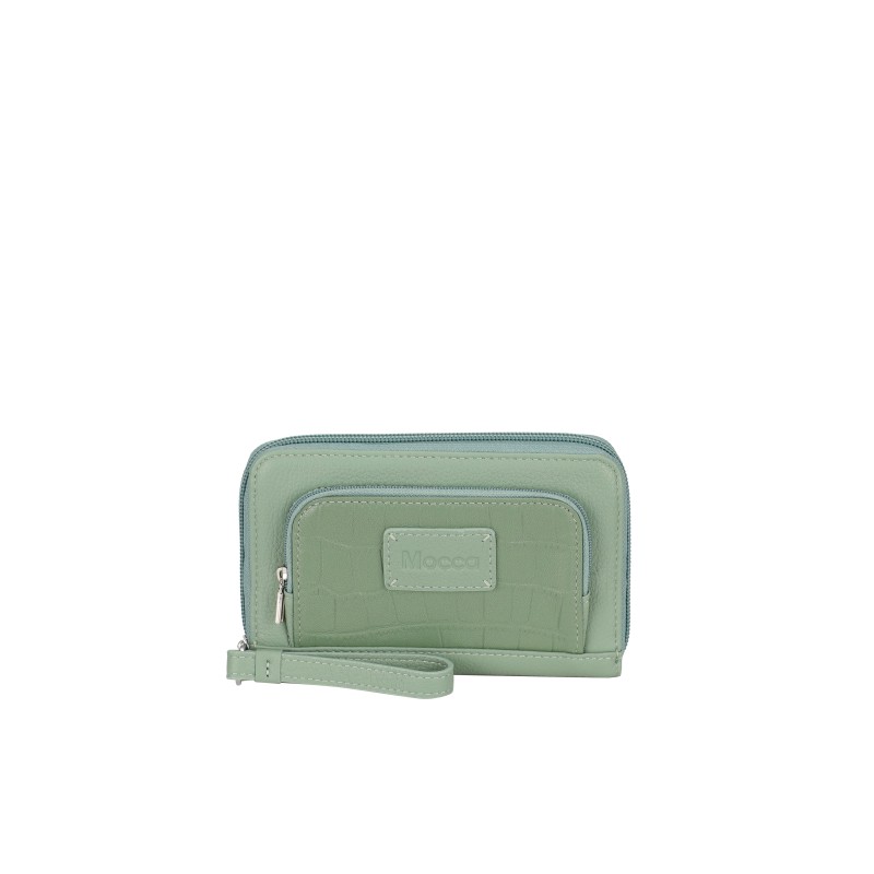 Porte-monnaie Ceinture Genda 2Archer En Cuir - Format Compact 15.5x10x4.5 Cm, Zippé, à Attacher à La Ceinture (ceinture Non Incluse)