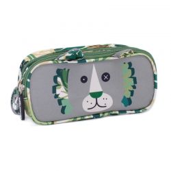 Trousse Double Jélékros le Lion en Toile - Les Déglingos