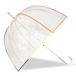 Parapluie Cloche Canne Transparent - Isotoner