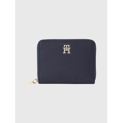 Portefeuille Zippé Chic en Synthétique - Tommy Hilfiger
