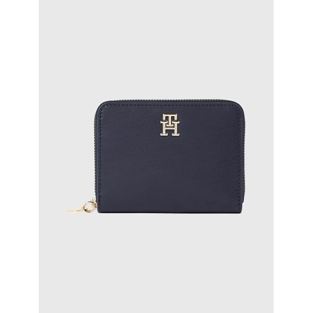 Portefeuille Zippé Chic en Synthétique - Tommy Hilfiger