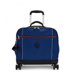 Cartable 4 Roues New Seaweed Green Block en Synthétique