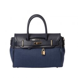 Sac à Main Fantasia Pyla XXS en Lin Marine