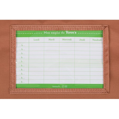 Cartable 41 cm Antonia en Toile - Tann's 