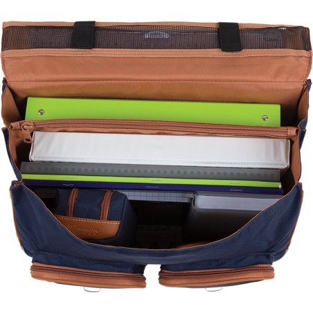 Cartable 41 cm Antonia en Toile - Tann's 