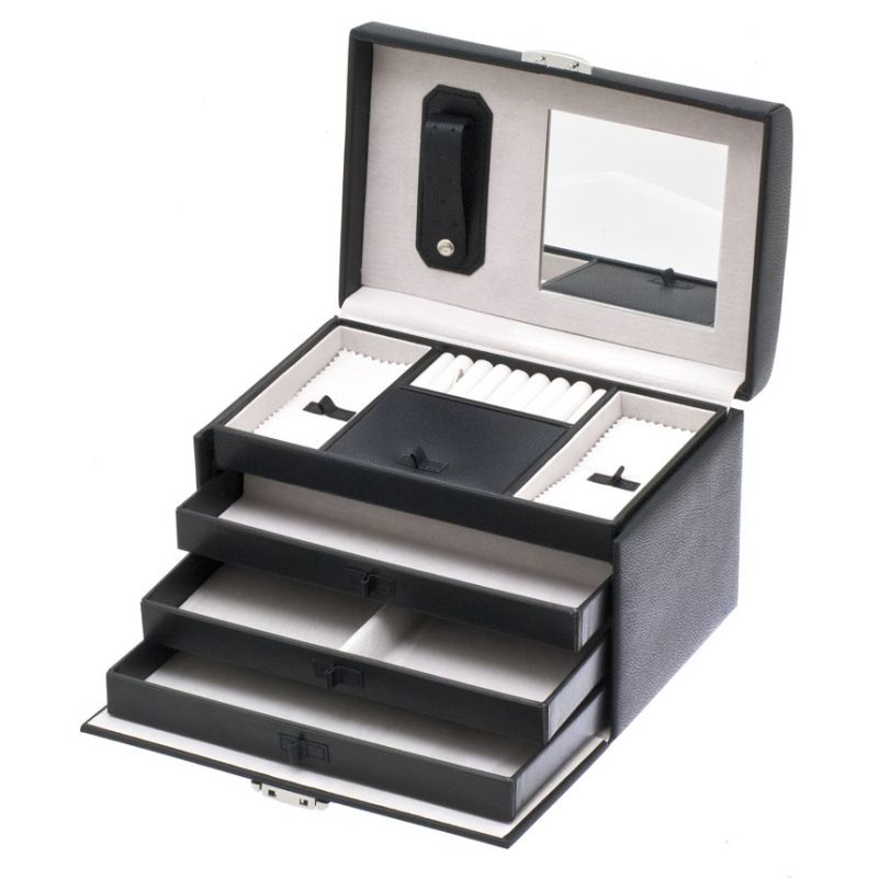 Coffret à Bijoux Euclide en Synthétique Coffret à Bijoux Euclide en Synthétique