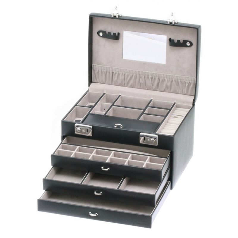 Coffret à Bijoux Euclide en Synthétique Coffret à Bijoux Euclide en Synthétique