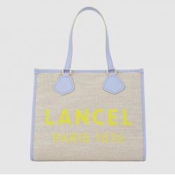 Grand Sac Cabas d'Eté L en Toile de Jute - Lancel