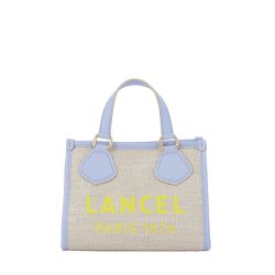 Petit Sac Cabas d'Eté S en Toile de Jute - Lancel