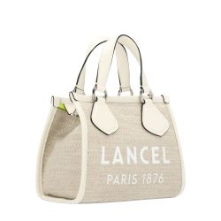 Petit Sac Cabas d'Eté S en Toile de Jute - Lancel