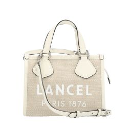 Petit Sac Cabas d'Eté S en Toile de Jute - Lancel