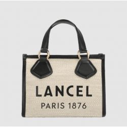 Petit Sac Cabas d'Eté S en Toile de Jute - Lancel