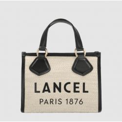 Petit Sac Cabas d'Eté S en Toile de Jute - Lancel