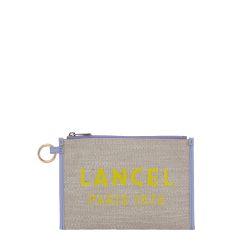 Pochette d'Eté S en Toile de Jute - Lancel