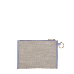 Pochette d'Eté S en Toile de Jute - Lancel