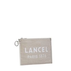 Pochette d'Eté S en Toile de Jute - Lancel