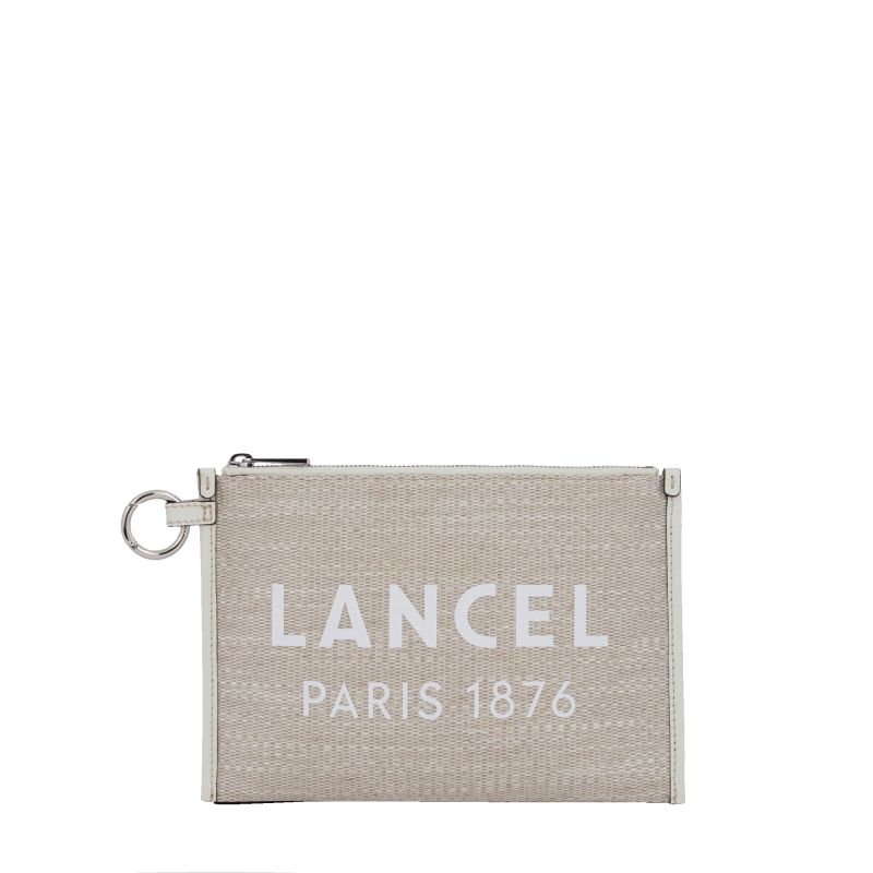Pochette d'Eté S en Toile de Jute - Lancel Pochette d'Eté S en Toile de Jute - Lancel