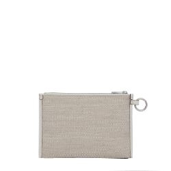 Pochette d'Eté S en Toile de Jute - Lancel