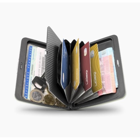 Porte-cartes Aluminium STOCKHOLM V2 Large - Ogon