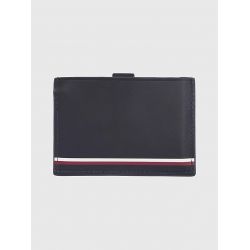 Porte-cartes Central en Cuir - Tommy Hilfiger