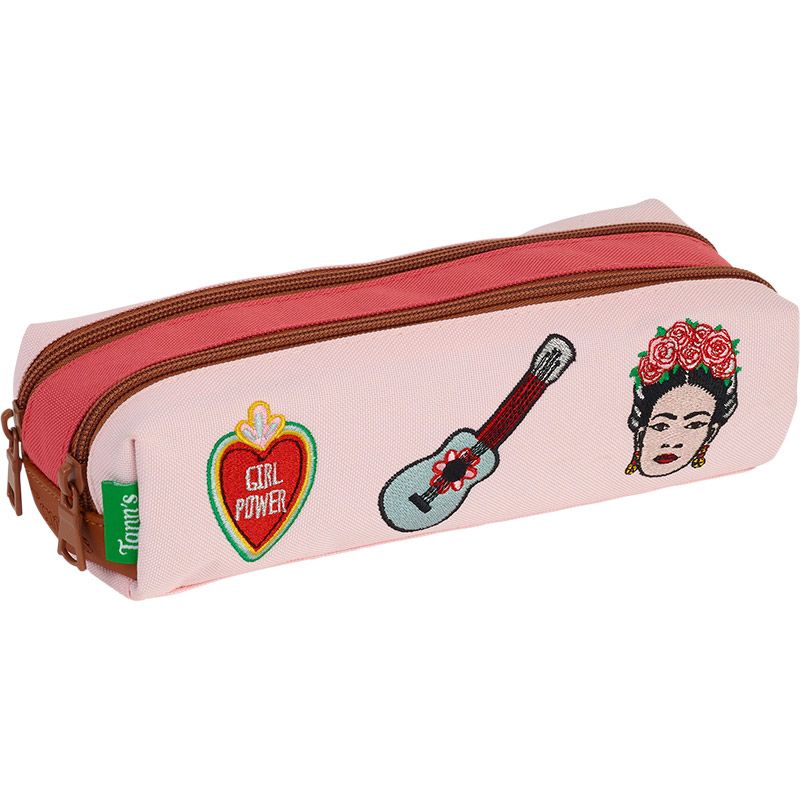 Trousse Double Adriana Rose