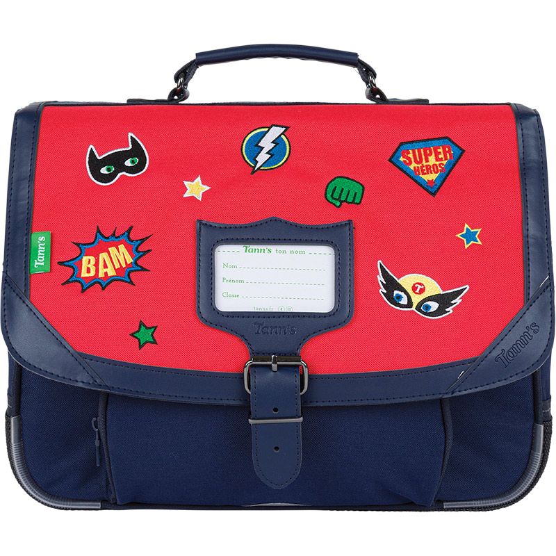 Cartable 35 cm Tristan Rouge