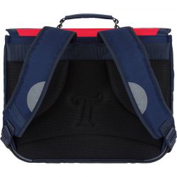 Cartable 38 cm Tristan Rouge