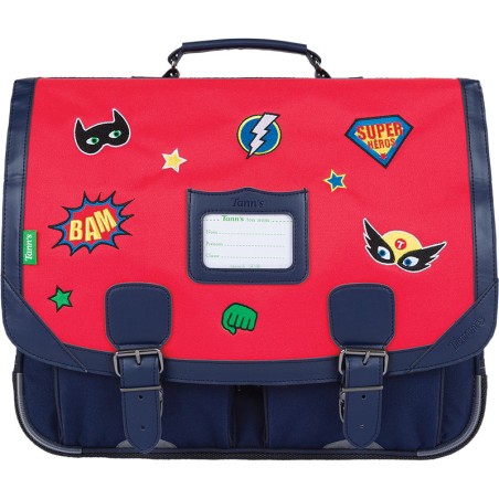 Cartable 41 cm Tristan Rouge- Tann's