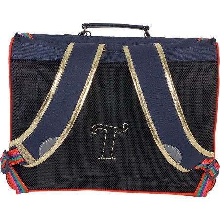 Cartable 41 cm Leïla Bleu-Tann's