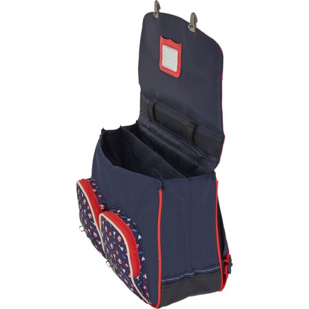 Cartable 38 cm Alban Bleu- Tann's