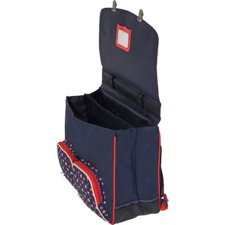 Cartable 41 cm Alban Bleu- Tann's