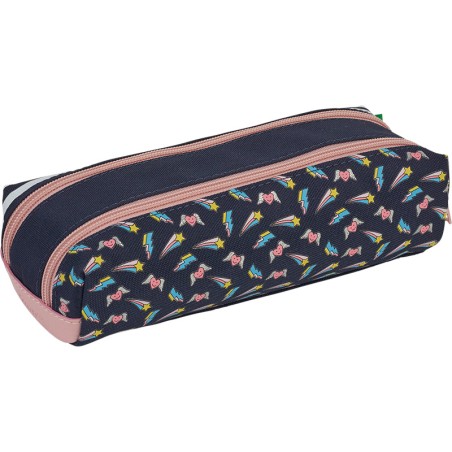 Trousse Double Léa Bleu Tann's