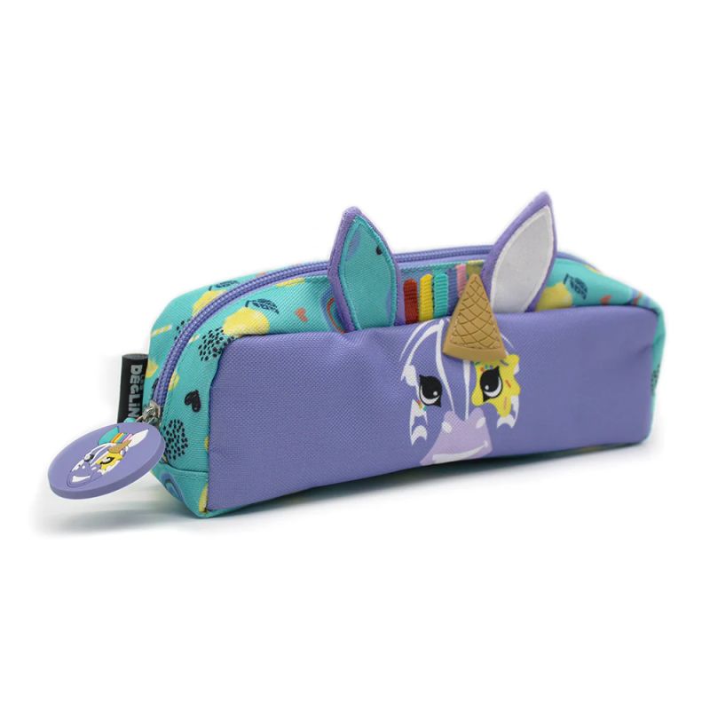Trousse Simple Kiprokos le Zèbre en Toile Trousse Simple Kiprokos le Zèbre en Toile