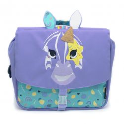 Cartable 32 cm Kiprokos le Zèbre en Toile