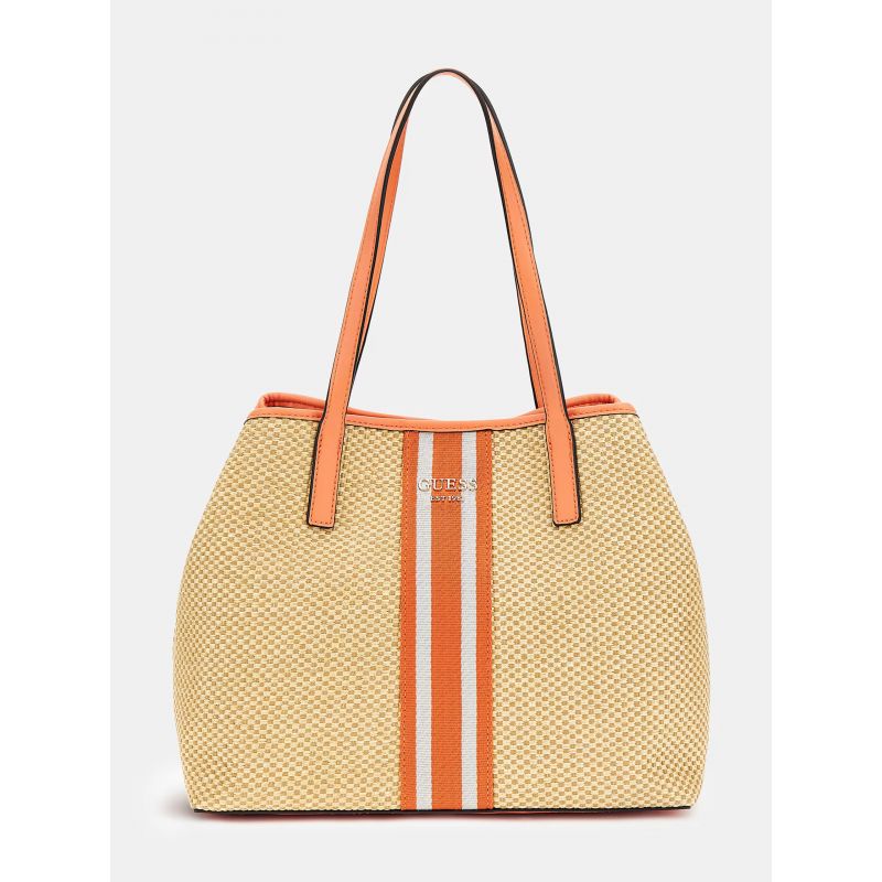 Sac Cabas Vikky en Synthétique Tressé