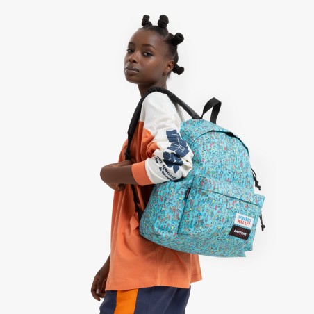 Sac à dos Padded Pak'r Wally Pattern Blue - Eastpak