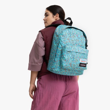 Sac à Dos Out of Office Wally Pattern Blue - Eastpak 