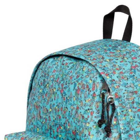 Sac à Dos Out of Office Wally Pattern Blue - Eastpak 