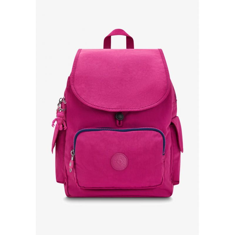 Sac à Dos City Pack S Pink Fuchsia en Toile 