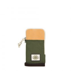 Pochette Mains Libres Valley Moss Block en Toile