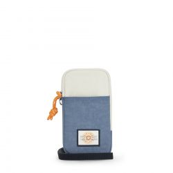 Pochette Mains Libres Clark Valley Grey Block en Toile 