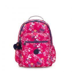 Sac à Dos Seoul Go S Doodle Pink en Toile - Kipling